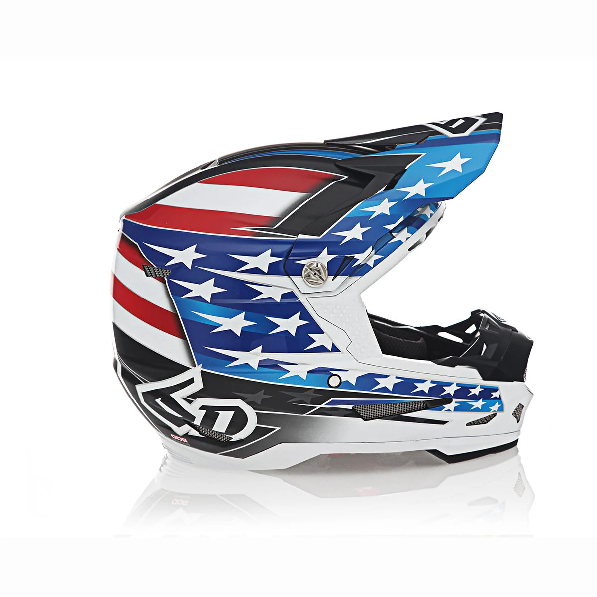 Gloss Red White Blue