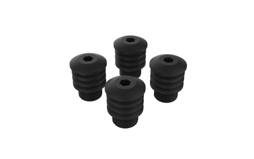 Ohvale rear footpeg caps