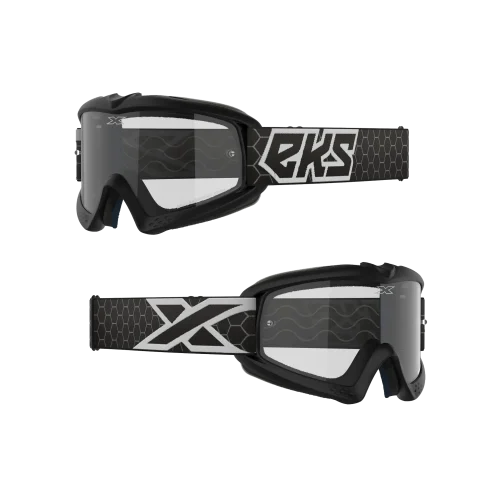 XGROM CLEAR YOUTH GOGGLE BLACK & WHITE