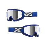 GOX FLAT-OUT MIRROR GOGGLE ROYAL BLUE – SILVER MIRROR LENS