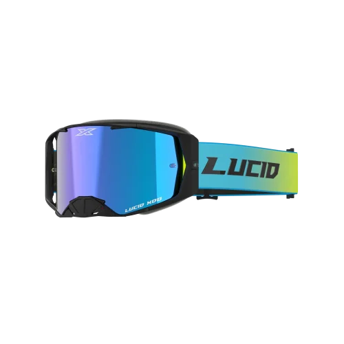LUCID GOGGLE LUCID TM FLO FADE BLUE - BLUE MIRROR LENS