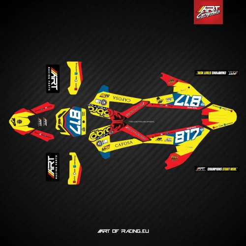 Art 3 - Graphics Kit - Cobra CX50 / CX65