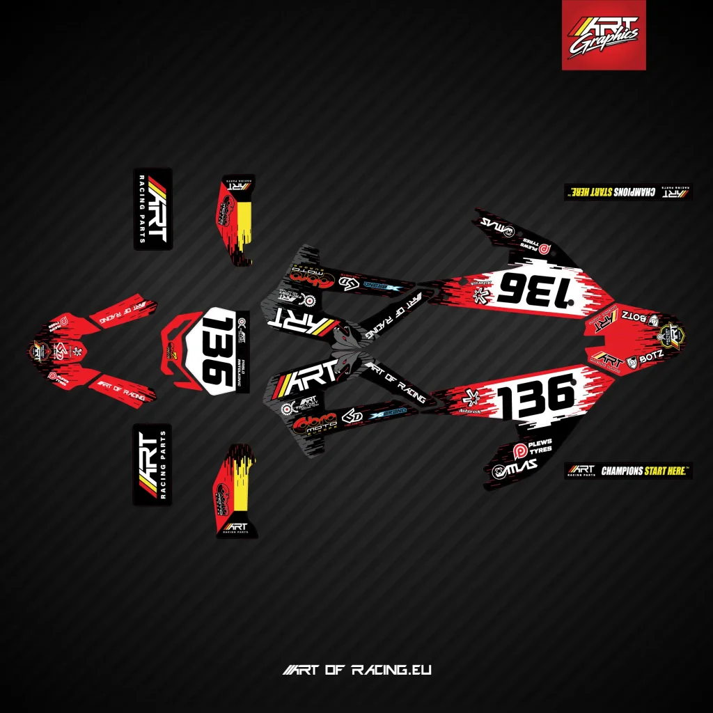 Art 2 - Graphics Kit — Cobra CX50 / CX65