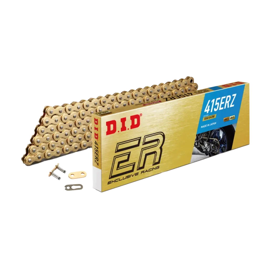 DID 415ERZ Gold Chain 122 Links | Art of Racing